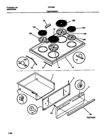 Top/drawer