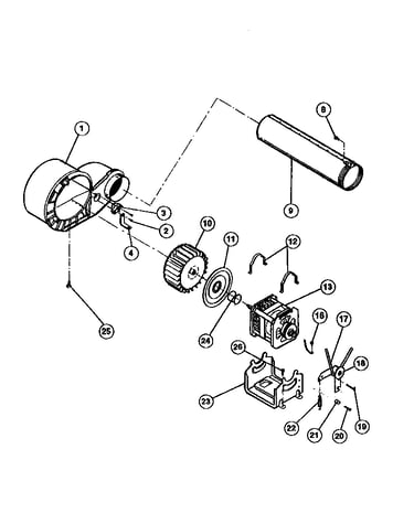 Blower housing components