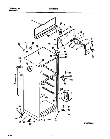 Cabinet w/ fan assembly