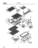 Shelves, controls, divider, mullion