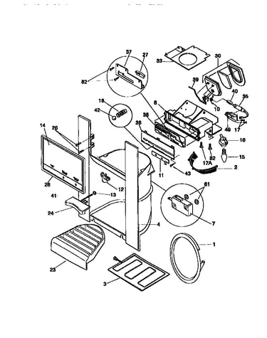 Dispenser housing