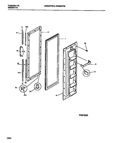 Freezer  door
