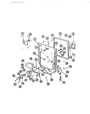Inner door parts