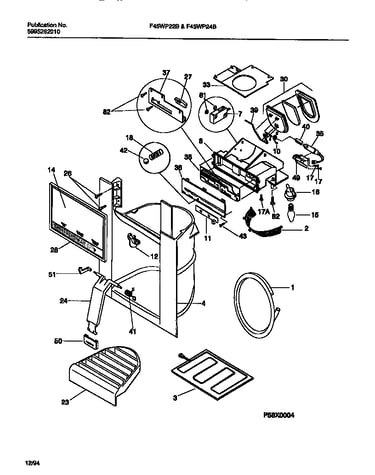 Interior freezer  compartment