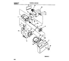 Frigidaire F45WP22BW0 motor, auger and cover diagram