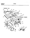 Controls, damper, fan section