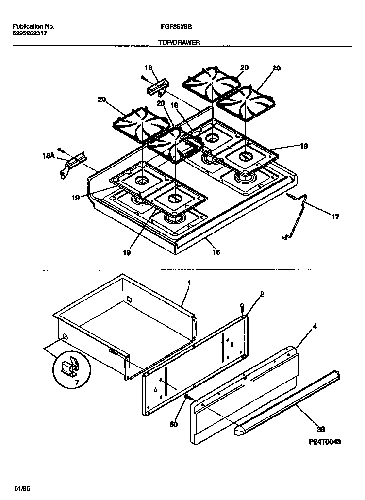 Top/drawer