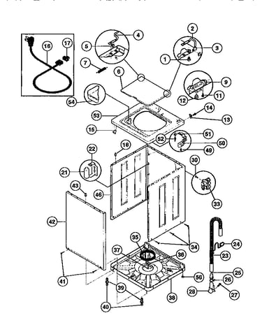 Cabinet & top