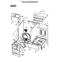 Gibson DE28T3WTFA cabinet & component parts diagram