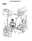 Cabinet & component parts