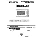 Frigidaire FMT114U1B0 front cover diagram