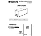 Universal/Multiflex (Frigidaire) MFC09M3BW1  diagram