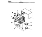 Tappan TMS083U1W0 wrapper/body diagram