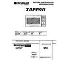 Tappan TMT117U1B0 front cover diagram