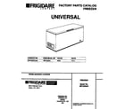 Universal/Multiflex (Frigidaire) MFC23S4CW0  diagram