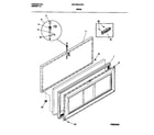 Universal/Multiflex (Frigidaire) MFC23S4CW0 door diagram