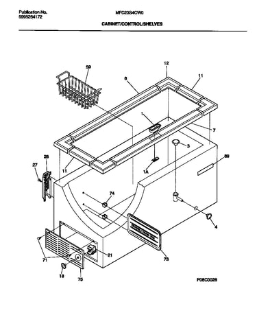 Cabinet/control/shelves