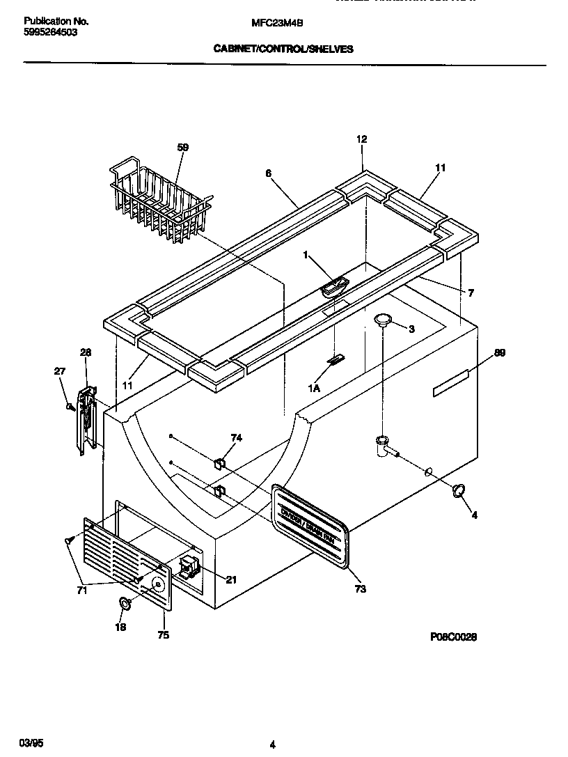 CABINET/CONTROL/SHELVES