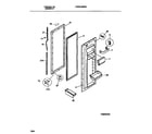 Frigidaire F45WC26BD0 refrigerator door diagram