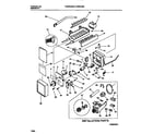Frigidaire F45WC26BW0 ice maker  components & installation parts diagram