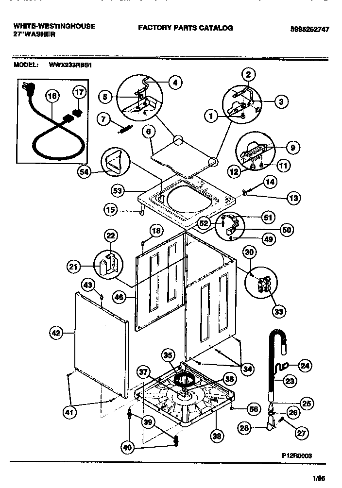 CABINET, TOP PANEL, BASE