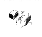 White-Westinghouse AC06EH7Z1 cabinet, front, wrapper diagram