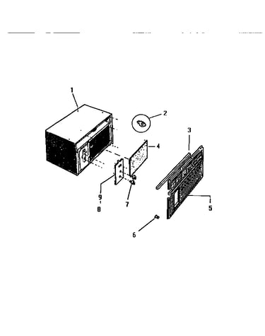 Cabinet, front, wrapper