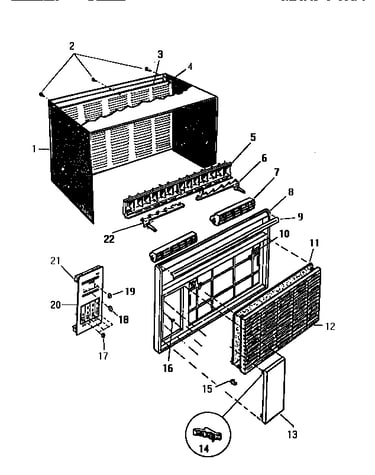 Cabinet, front, wrapper