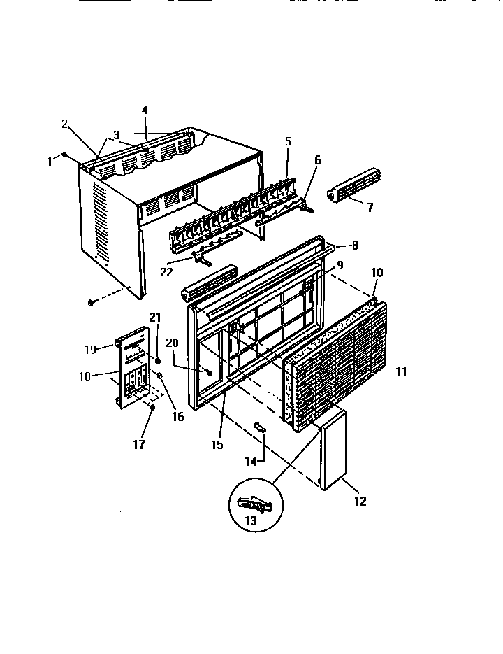 Cabinet, front, wrapper