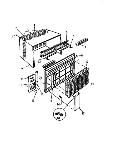 Cabinet, front, wrapper