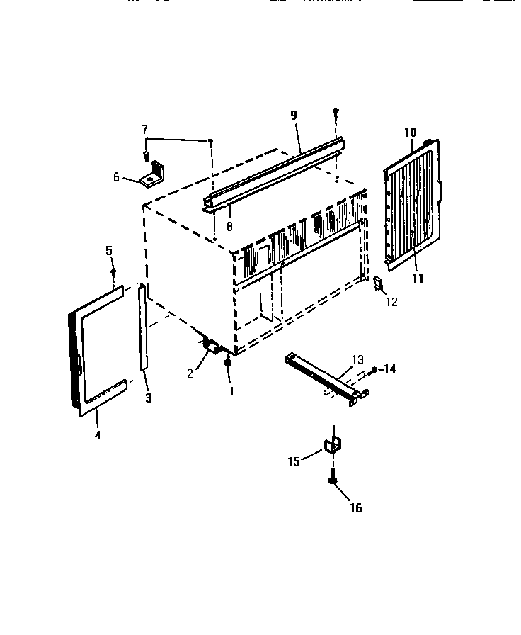 Window mounting parts