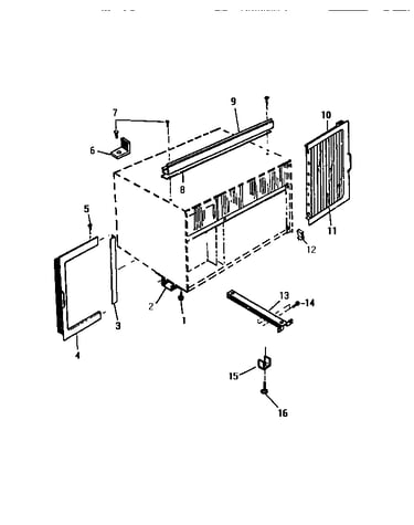 Window mounting parts