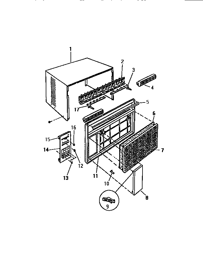 Cabinet, front, wrapper