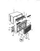 Cabinet, front, wrapper
