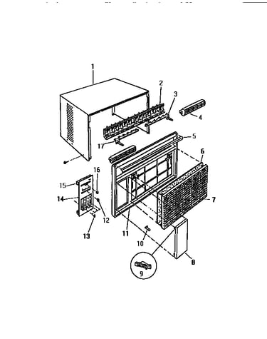 Cabinet, front, wrapper
