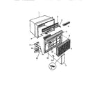 White-Westinghouse AS139J1K1 cabinet, front, wrapper diagram