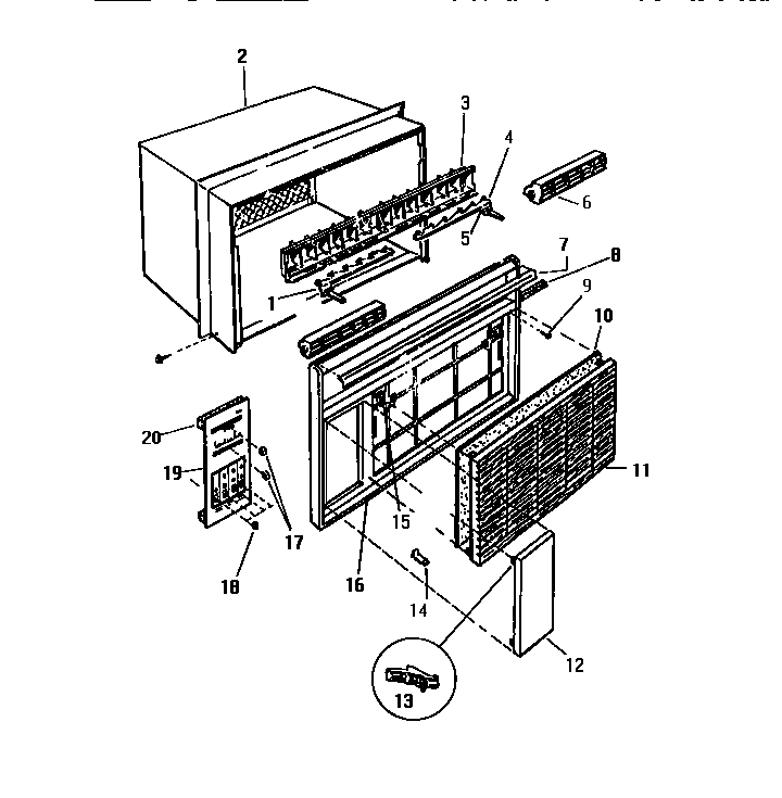 Cabinet, front, wrapper