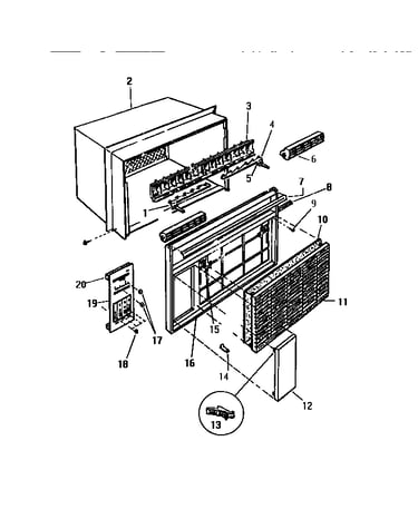 Cabinet, front, wrapper