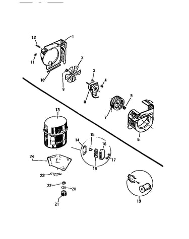 Air handling parts, compressor