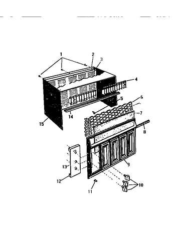 Cabinet, front, warpper