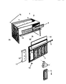 Cabinet, front, wrapper
