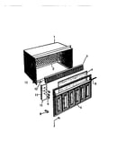 Cabinet, front, wrapper
