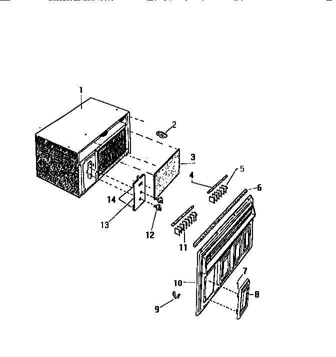 Cabinet, front, wrapper