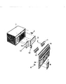 Cabinet, front, wrapper