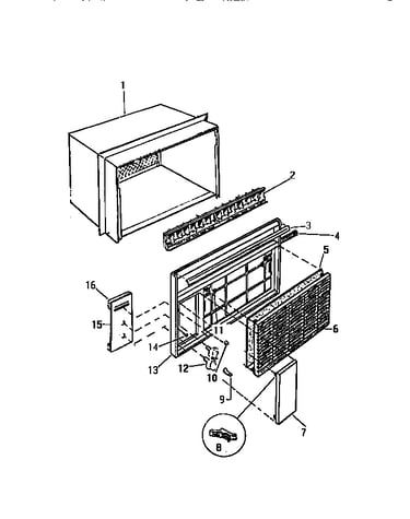 Cabinet, front, wrapper