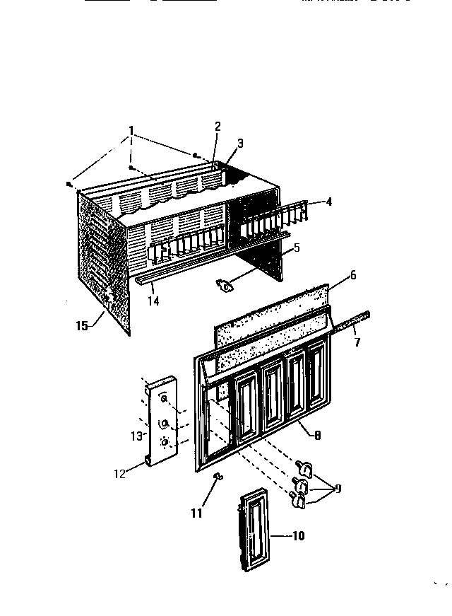 Cabinet, front, warpper