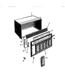 Cabinet, front, wrapper