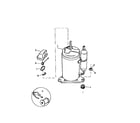 White-Westinghouse AC089H1A1 compressor diagram