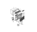 White-Westinghouse AS248K2K1 wrapper, front diagram