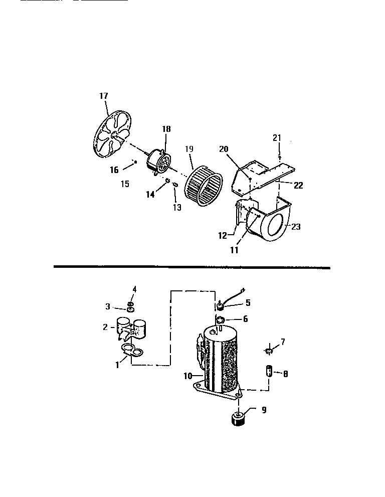 Air handling parts, compressor